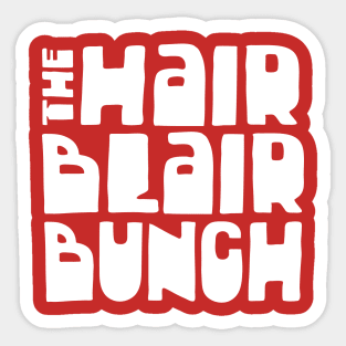 The Hair Blair Bunch / Peep Show Fan Art Design Sticker